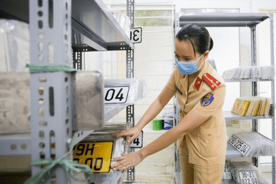 Nộp ngân sách hơn 2.700 tỷ đồng từ đấu giá biển số