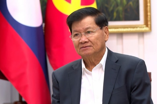 Thư chúc mừng của Tổng Bí thư Ban chấp hành Trung ương Đảng Nhân dân cách mạng Lào