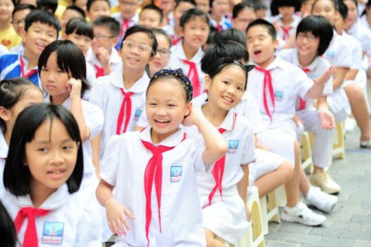 Không quá 35 học sinh trong một lớp tiểu học
