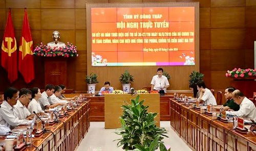 Đồng Tháp: Tăng cường công tác phòng, chống ma túy