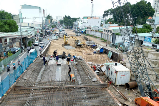 TPHCM thúc đẩy tiến độ các công trình sắp về đích
