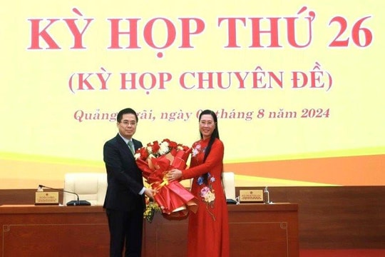 Phê chuẩn kết quả bầu Chủ tịch UBND tỉnh Quảng Ngãi