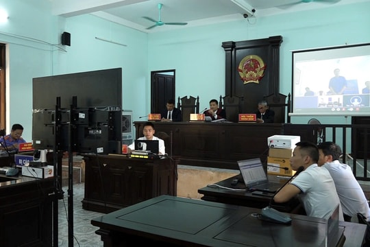 TAND thành phố Huế tổ chức phiên tòa rút kinh nghiệm trực tuyến