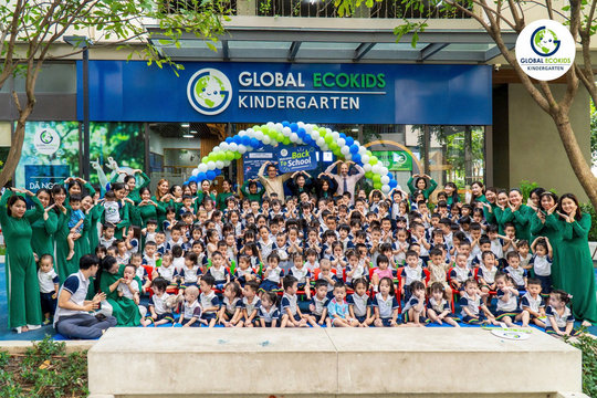 Hệ thống Mầm non Quốc tế Global Ecokids – Tưng bừng ngày khai giảng năm học mới 2024 - 2025