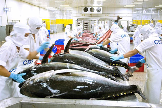 7 tháng xuất khẩu các sản phẩm thủy sản tăng 7%