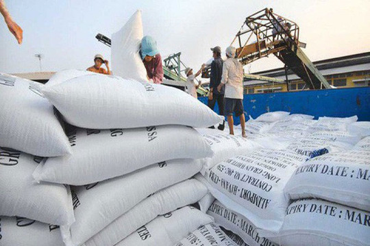 7 tháng, Việt Nam đã xuất khẩu 5,18 triệu tấn gạo