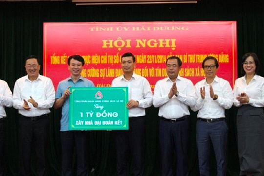 Thực hiện hiệu quả Chỉ thị số 40-CT/TW về tín dụng chính sách xã hội