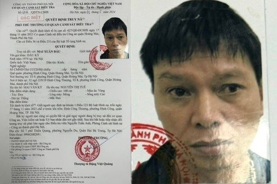 Chém người trong quán ăn, Đấu "Kỳ" bị truy nã "đặc biệt"