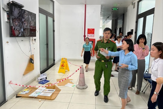 Một trường học ở Đà Nẵng bị “kẻ lạ mặt” hủy hoại tài sản