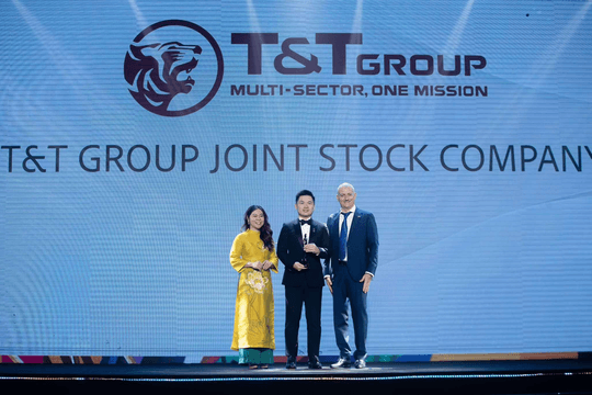 Tập đoàn T&T Group được vinh danh Nơi làm việc tốt nhất Châu Á 2024