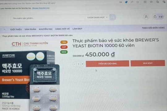 Công ty Hân Korea bị xử phạt 45 triệu đồng do vi phạm trong lĩnh vực y tế