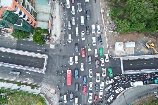 Toàn cảnh hầm chui nối Nhà ga T3 Tân Sơn Nhất vừa thông xe