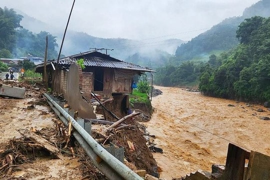 Tập trung ứng phó nguy cơ mưa lũ, sạt lở đất tại Bắc Bộ