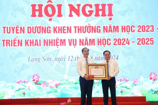 Ngành Giáo dục tỉnh Lạng Sơn đạt nhiều thành tích cao trong công tác