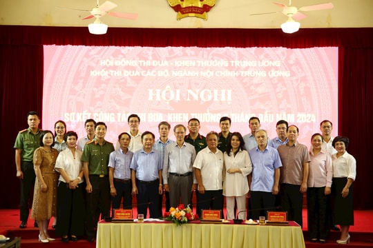 Khối bộ, ngành Nội chính Trung ương: Phát huy hiệu quả các phong trào thi đua