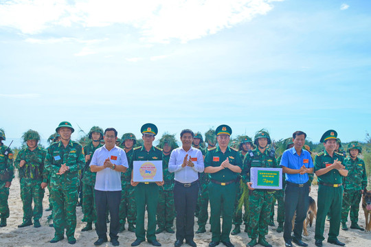 Thừa Thiên Huế: Diễn tập chiến thuật cấp đồn biên phòng