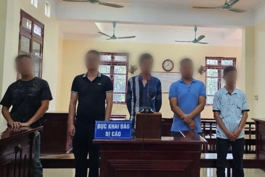 Tuyên án 5 bị cáo cá độ bóng đá qua mạng