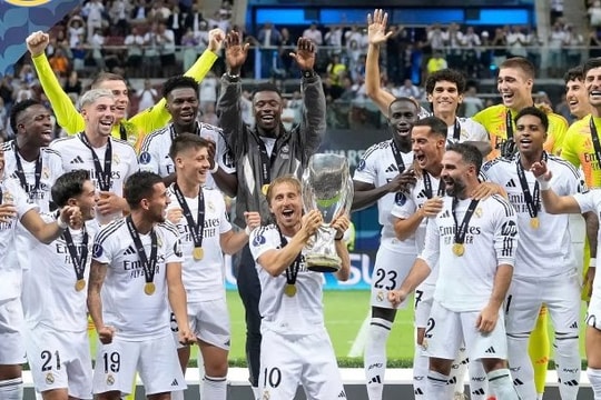 "Lão tướng" và tân binh -sự kết hợp hoàn hảo trong ngày lên ngôi của Real Madrid