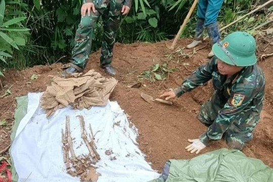 Quy tập một hài cốt được xác định đầy đủ thông tin của liệt sỹ