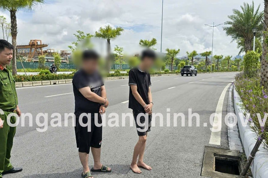 Nhóm bảo vệ lấy trộm hàng loạt nắp cống bán lấy tiền tiêu xài