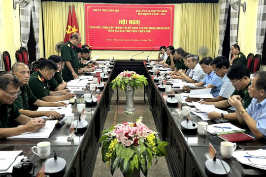 Tăng cường hoạt động đối ngoại nhân dân giữa TT-Huế và nước bạn Lào
