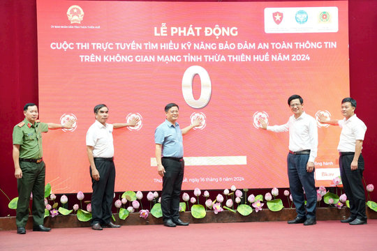 Phát động cuộc thi trực tuyến tìm hiểu kỹ năng bảo đảm an toàn thông tin trên không gian mạng