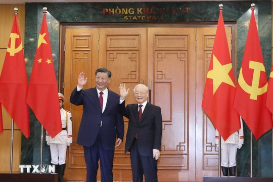 Quan hệ Đối tác Hợp tác Chiến lược Toàn diện Việt-Trung ngày càng phát triển