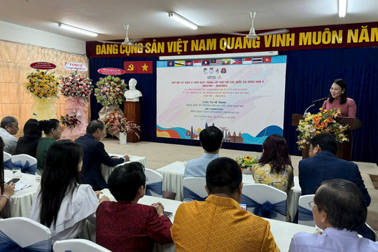 TP.HCM kỷ niệm 29 năm Việt Nam gia nhập ASEAN và 57 năm thành lập ASEAN