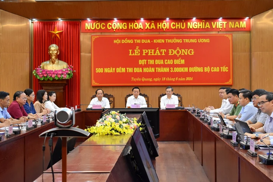 Phó Thủ tướng Trần Hồng Hà làm việc với tỉnh Tuyên Quang