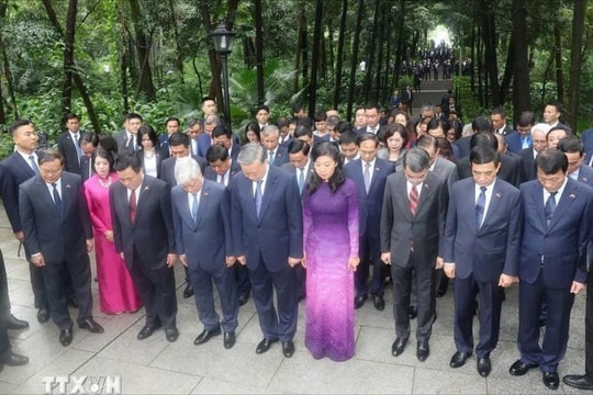 Tổng Bí thư, Chủ tịch nước Tô Lâm thăm Trụ sở Hội Việt Nam Cách mạng Thanh niên