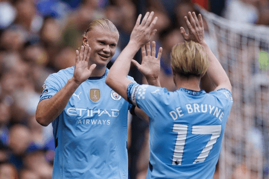 Man City hạ gục Chelsea tại pháo đài Stamford Bridge