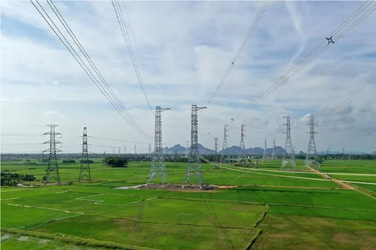 Đóng điện Dự án đường dây 500kV mạch 3 đoạn Quỳnh Lưu – Thanh Hóa