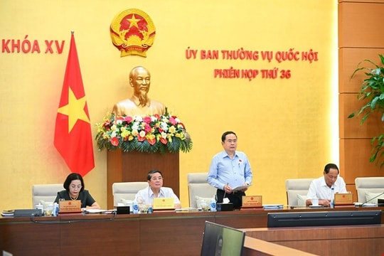 Khai mạc phiên họp thứ 36 của Ủy ban Thường vụ Quốc hội
