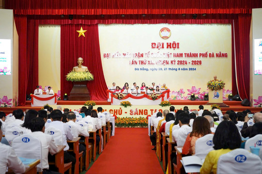 Khai mạc Đại hội đại biểu Mặt trận Tổ quốc Việt Nam TP. Đà Nẵng lần thứ XII