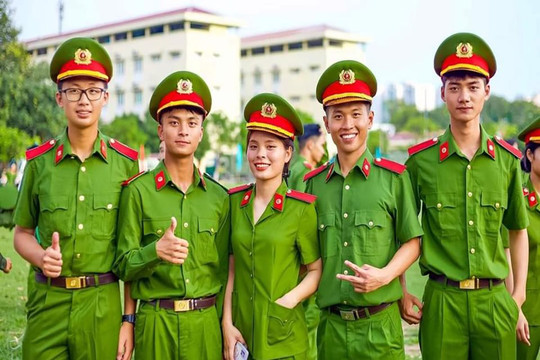 Khối các trường Công an nhân dân đồng loạt công bố điểm chuẩn năm 2024