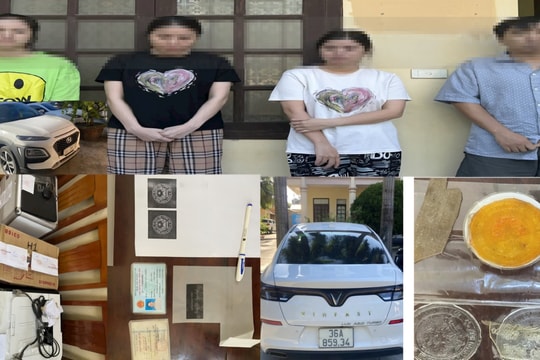 Thuê hàng loạt ô tô rồi làm giả giấy tờ mang đi cầm cố