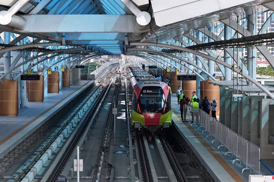 Metro Nhổn-Ga Hà Nội "hút" gần 600 nghìn lượt khách