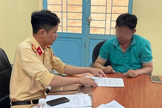 Tài xế đi ngược chiều trên cao tốc TP.HCM – Trung Lương bị tước giấy phép