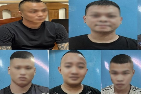 Thanh Hóa: Bắt tạm giam 5 đối tượng gây rối trật tự công cộng