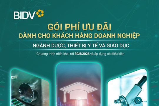 BIDV dành 10.000 tỷ đồng tài trợ các dự án “Công trình Xanh”