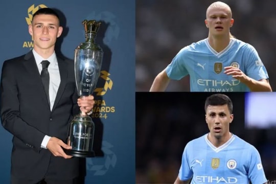 Đánh bại Haaland, Phil Foden trở thành cầu thủ xuất sắc nhất của PFA