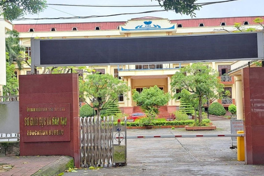 Tiếp tục tạm đình chỉ công tác Giám đốc Sở Giáo dục và Đào tạo Thái Bình