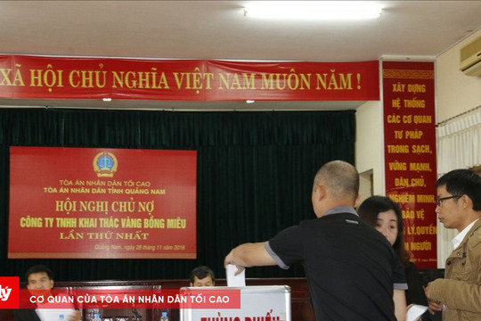 TANDTC đề xuất đưa Hội nghị chủ nợ vào dự thảo Luật Phá sản sửa đổi