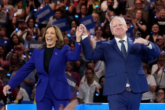 Bầu cử Tổng thống Mỹ năm 2024: Bà Harris và ông Walz chấp nhận đề cử của Đảng Dân chủ