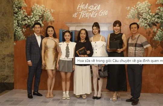 "Hoa sữa về trong gió" – Dấu ấn sâu đậm về tình cảm gia đình