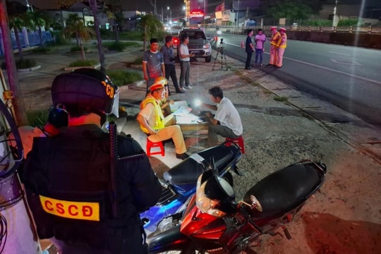 Bình Thuận: Tăng cường kiểm tra, xử lý vi phạm về nồng độ cồn