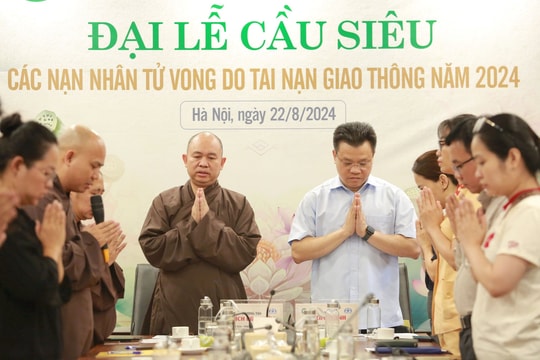 Đại lễ cầu siêu các nạn nhân tử vong do tai nạn giao thông sẽ diễn ra tại chùa Từ Đàm