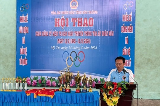 Sôi nổi hội thao TAND hai cấp tỉnh Sóc Trăng