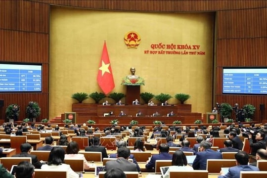 Quốc hội họp bất thường xem xét công tác nhân sự