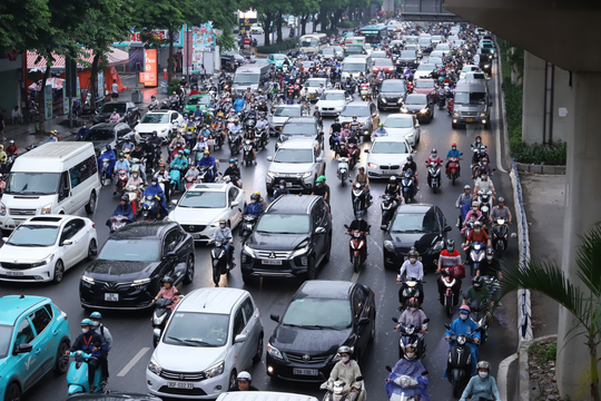 Hà Nội phân luồng tổ chức giao thông trong dịp nghỉ lễ Quốc khánh 2/9